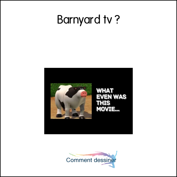 Barnyard tv